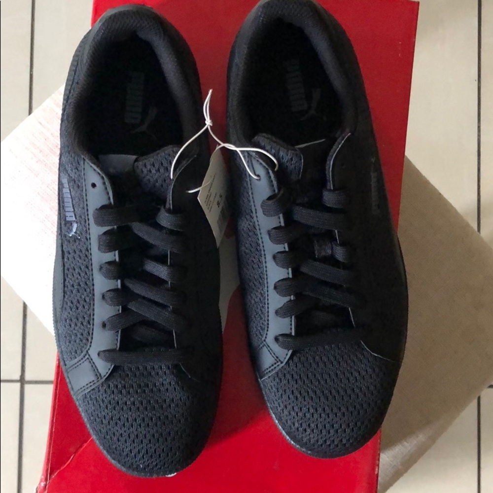 🆕✨Men’s Black Puma Smash Knit C - Picture 2 of 3